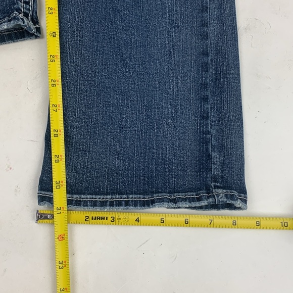 Silver Jeans Tuesday Fluid Denim Mid Bootcut Jeans Size 30 Long Inseam Stretch - Picture 15 of 16